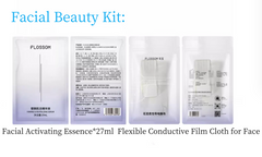 Flossom flower to muscle replenishment set soothing, moisturizing, firming and anti-wrinkle electronic mask