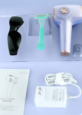 JUJY紀芝冰點除毛儀腋毛剃毛器全身刮毛雷射除毛儀永久家用無痛除毛 - HALOHK