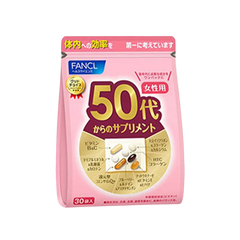 FANCL Women's Comprehensive Vitamin Supplement Pack (Ages 50+)