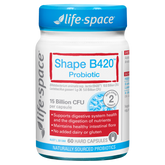 LIFESPACE超燃 B420™ 益生菌粉紅胃60粒膠囊 - HALOHK