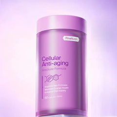 Finenutri Anti-Aging Serum 2.0 with Ergothioneine, PQQ, and Added Coenzyme Q10 for Firmness and Plumpness, 60 Capsules