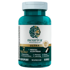 Neuriva Ultra Brain Performance Capsules · All-Day Activation of 7 Brain Health Indicators