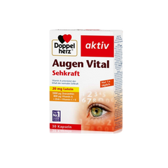 Doppelherz Eye Health Lutein Capsules for Adults, 30 Capsules