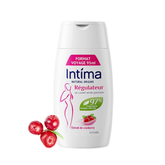 Intima Cranberry Intimate Wash | 97% Natural Extracts · Gentle Cleansing & Hydrating · On-the-Go Care