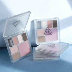 3CE Multi-Use Palette 9.6g | 3-in-1 for Eyes, Cheeks, and Highlighter