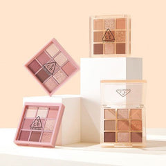 3CE Multi Eye Color Palette #Auto Focus | Highly Pigmented & Long-Lasting Eye Makeup
