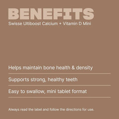Swisse Calcium + Vitamin D for Seniors Bone Health 300 Tablets