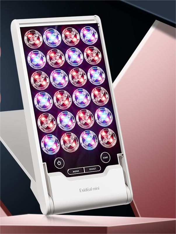 Exideal 小排燈LED美容儀：光影神奇，重塑肌膚青春