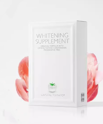 Crystal Tomato Whitening Supplement: 舒活肌膚，提亮光彩