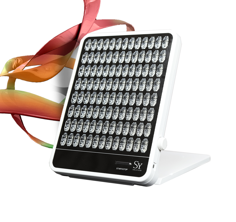 Seayeo 大排燈LED燈面部美容儀：啓動肌膚光采，點亮您的美麗之路