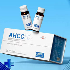 AHCCFD擔子菌凍乾粉飲(10 x 30ml)｜日本臨床級免疫修復液 低分子直達細胞 守護術前術後關鍵期