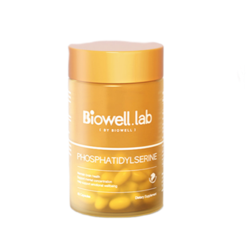 Biowell ps神經酸磷脂醯絲胺酸補腦兒童青少年專注力