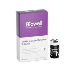 白諾優Biowell濾鏡片蘋果胞四氫薑黃素玻尿酸葡萄籽萃取物
