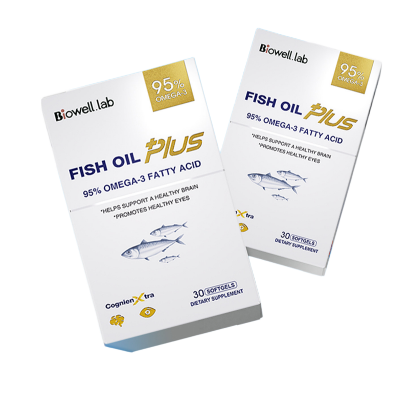 BIOWELL.lab 魚油plus補腦記憶力學生青少年魚油dha兒童