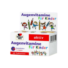 DOPPELHERZ Aktiv雙心兒童護眼咀嚼片（60粒）