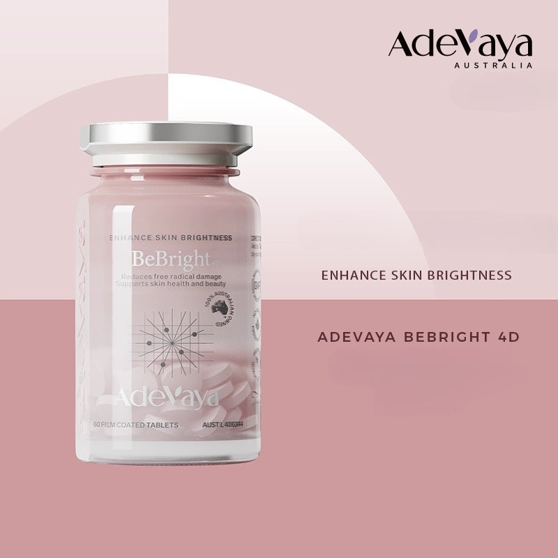 ADEVAYA澳蒂維亞魅力勝肽 4D美白水晶白番茄媚力勝肽60粒/瓶