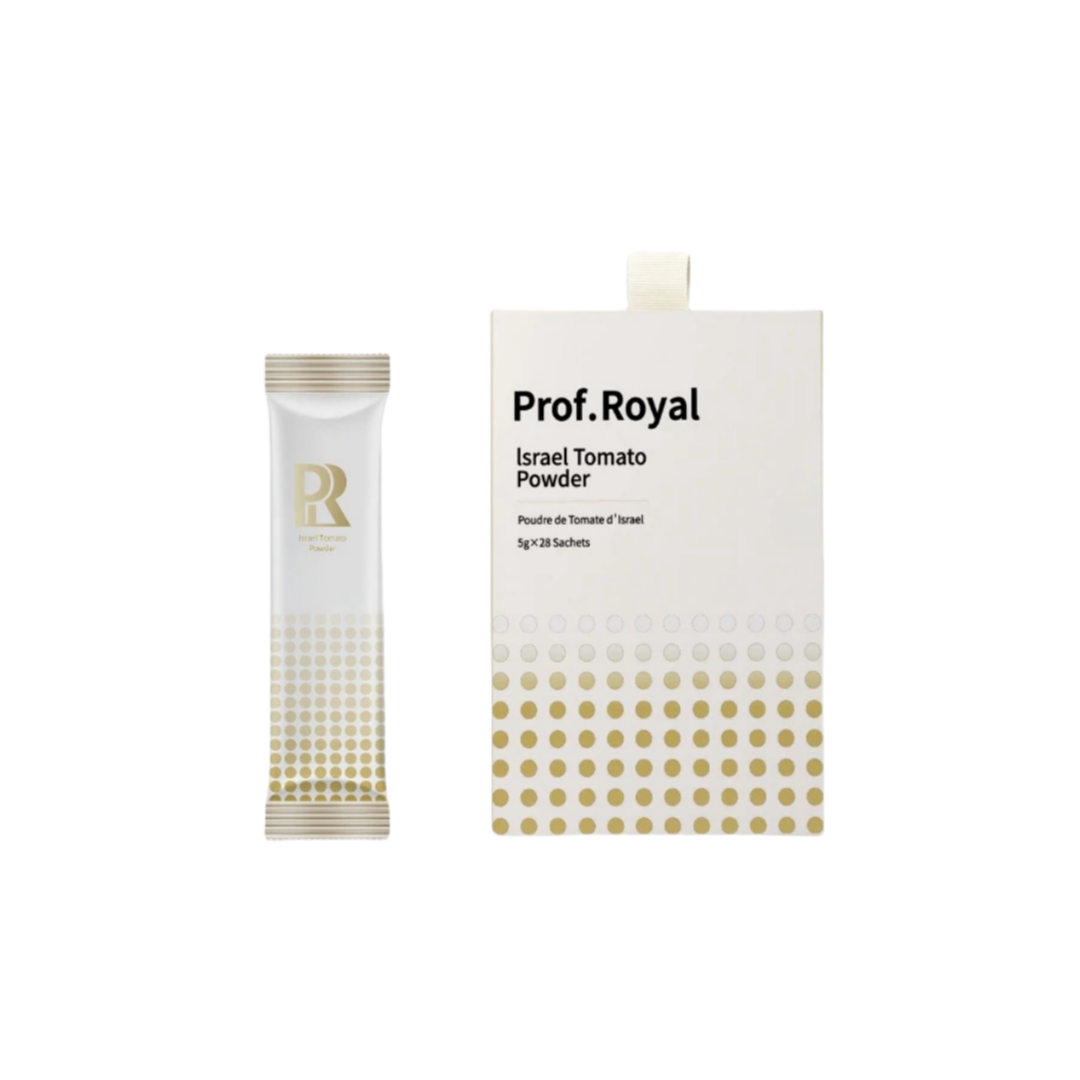 Prof.Royal lsrael Tomato Powder新加坡雪肌鑽光飲 5g*28袋 - HALOHK