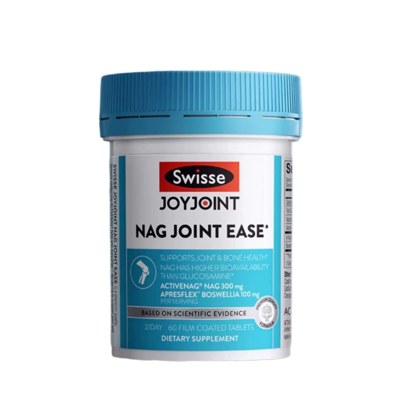 SWISSE Joyjoint NAG 關節舒緩片(60 粒)｜澳洲新一代關節修復 極細微片易吞嚥 直達細胞重建軟骨