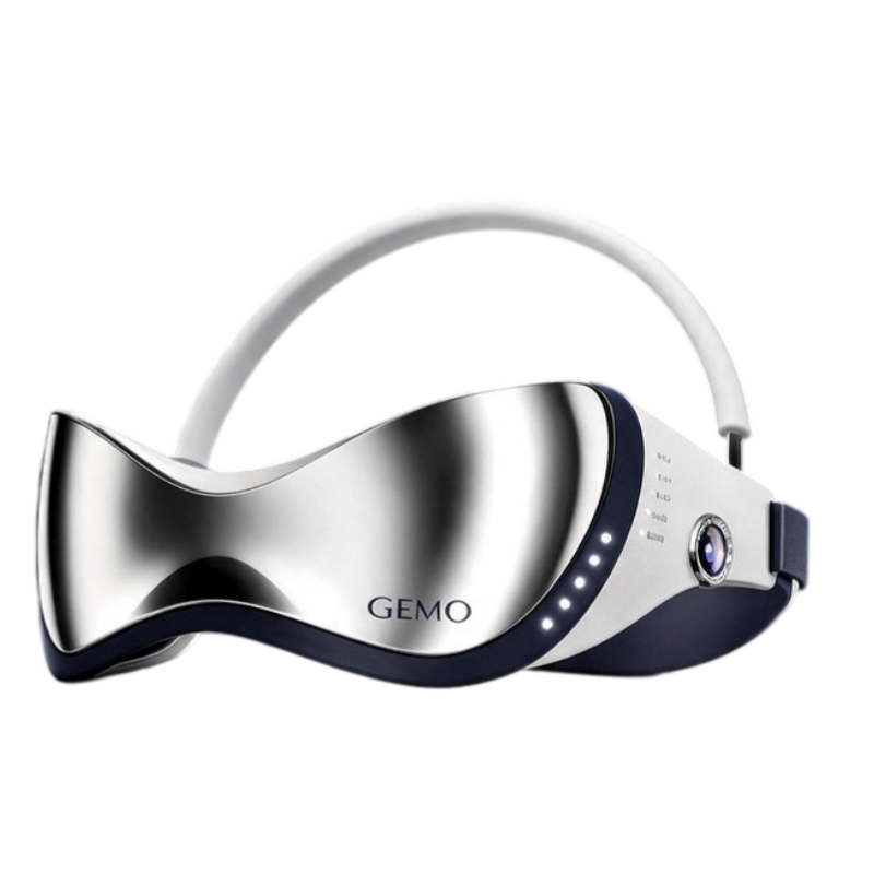 GEMO AI 智能眼部美容儀｜全球首創 AI 穿戴式眼部護理 8 大眼周老化一機對抗