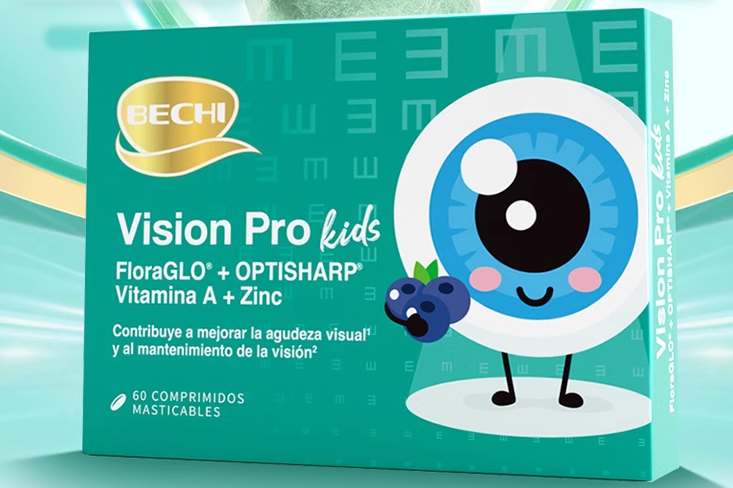 BECHI 兒童專用葉黃素保護視力青少年護眼片丸水溶性膠囊玉米黃素 - HALOHK