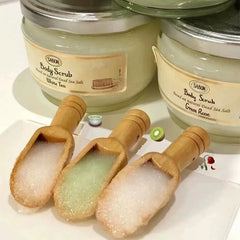 SABON 死海身體磨砂｜Rose Tea 玫瑰茶｜地中海 SPA 級拋光嫩膚儀式