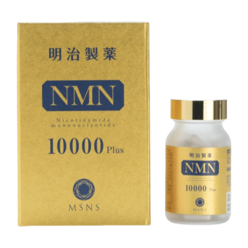 MEIJISEIYAKU 明治製藥 NMN10000Plus日本進口輔酵Q10膠囊β-菸鹼醯胺單核苷酸NAD+ - HALOHK