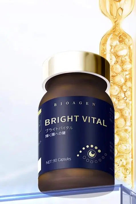 Bioagen BRIGHTVITAL 越橘花青素護眼膠囊 護亮眼疲勞乾澀葉黃素 HALOHK