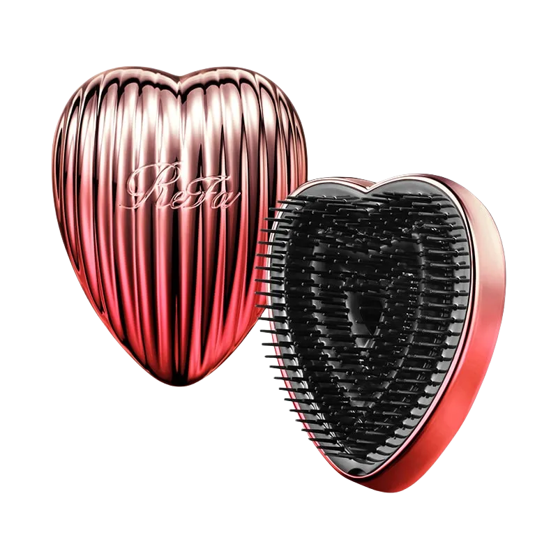 ReFa Heart Brush RAY 光耀心形梳 · 解結拋光雙效升級 – HALOHK