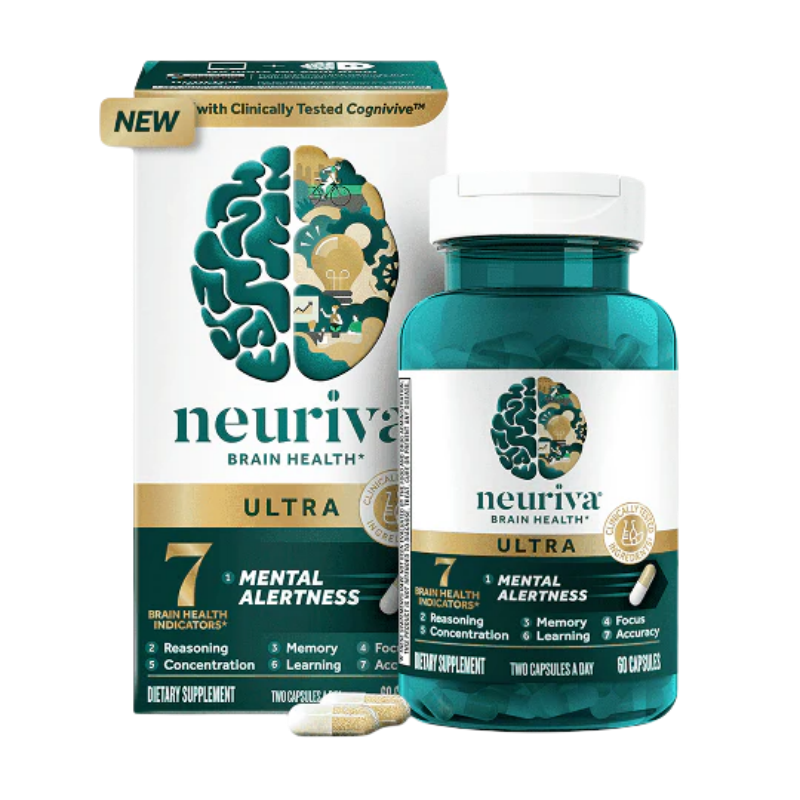 Neuriva Ultra 極致腦力補充膠囊 · 7大腦力指標全日激活