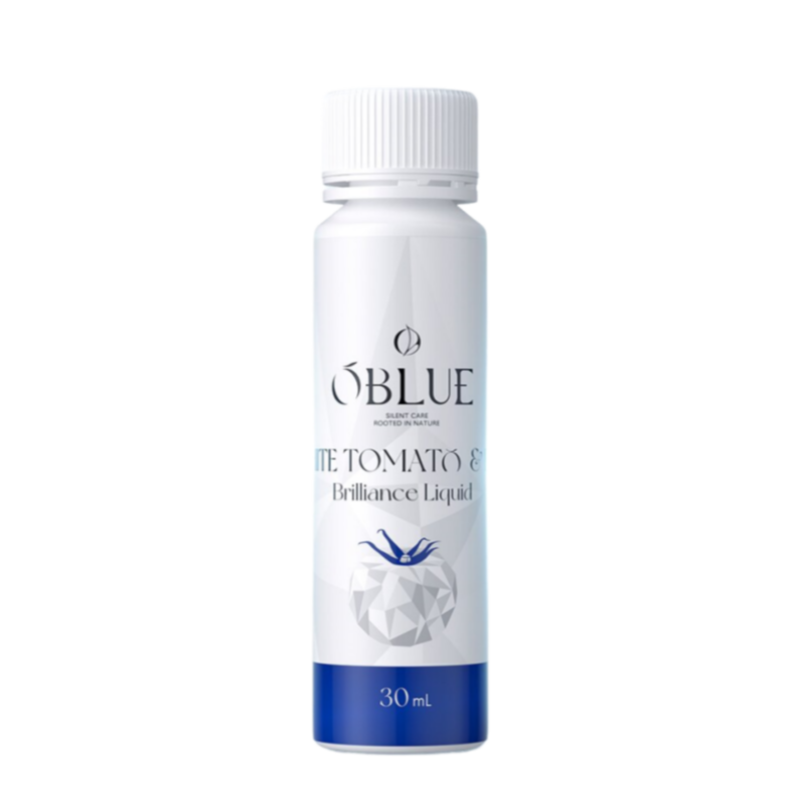 OBLUE 白番茄 EGT 時光煥亮飲｜「冰白」時光精華 亮白・緊緻・抗老一瓶到位
