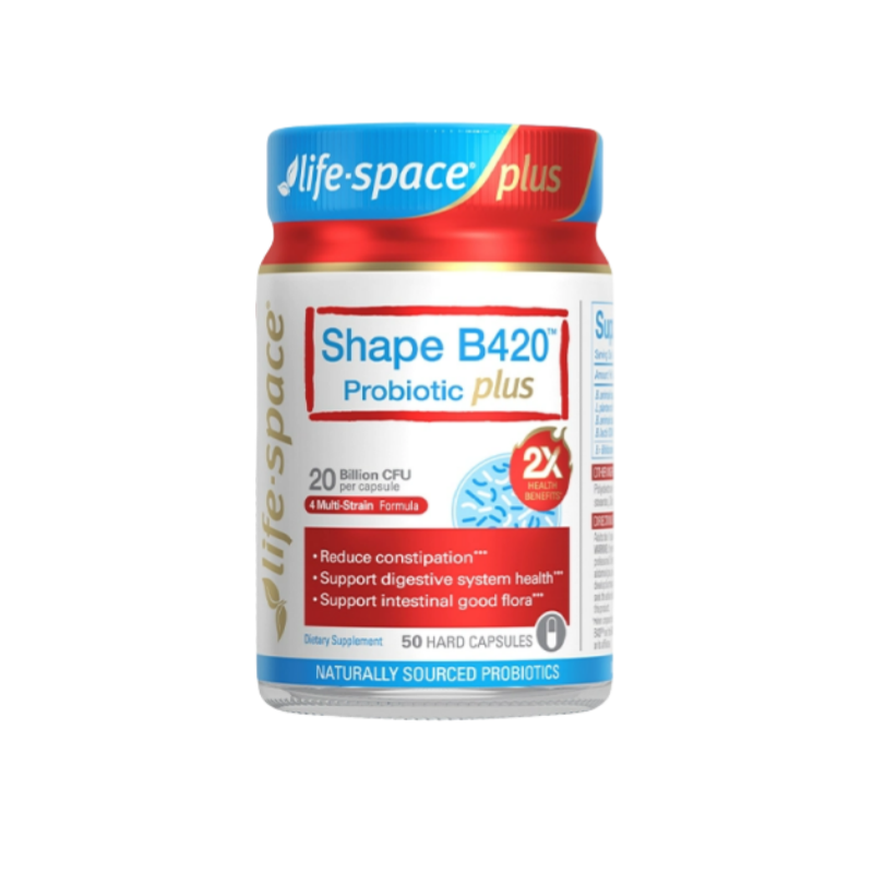 LIFESPACE益倍適超燃B420 PLUS身材管理益生菌腸胃膠囊50粒