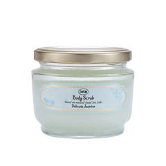 SABON 死海身體磨砂｜Delicate Jasmine 淡雅茉莉｜地中海 SPA 級拋光嫩膚儀式