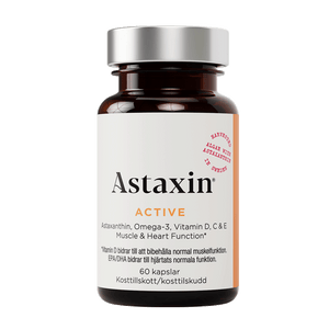 Astaxin天然蝦紅素口服深海魚油omega-3軟膠囊60粒