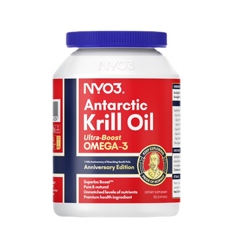 NYO3阿蒙森磷蝦油磷脂深海魚油omega3