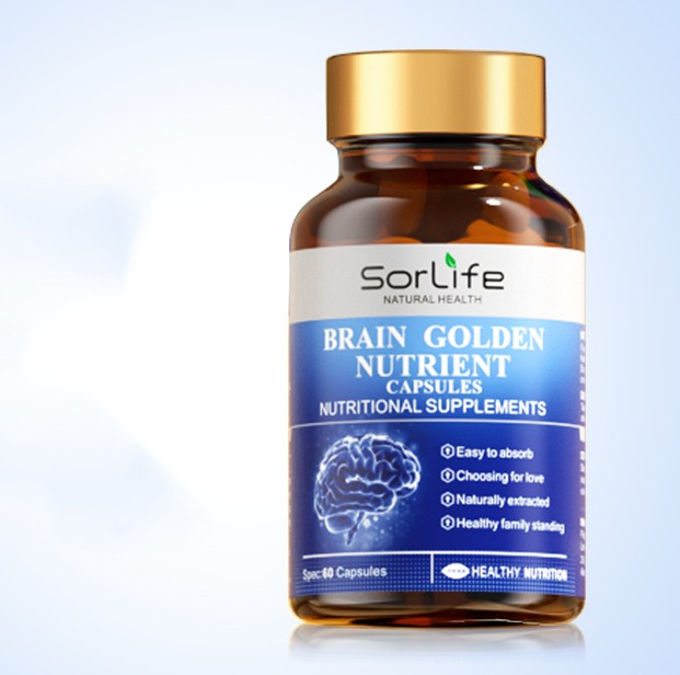 sorlife腦黃金補腦DHA增強膠囊 學生青少年記憶力高中生成人大腦營養品