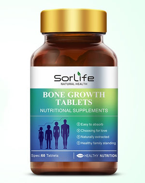 sorlife成長高鈣片青少年學生賴氨酸成長素兒童補鈣鐵鋅進口正品