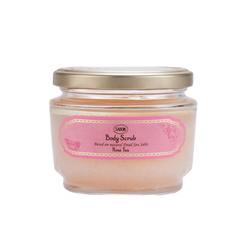 SABON 死海身體磨砂｜Rose Tea 玫瑰茶｜地中海 SPA 級拋光嫩膚儀式