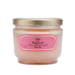 SABON 死海身體磨砂｜Rose Tea 玫瑰茶｜地中海 SPA 級拋光嫩膚儀式