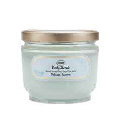 SABON 死海身體磨砂｜Delicate Jasmine 淡雅茉莉｜地中海 SPA 級拋光嫩膚儀式
