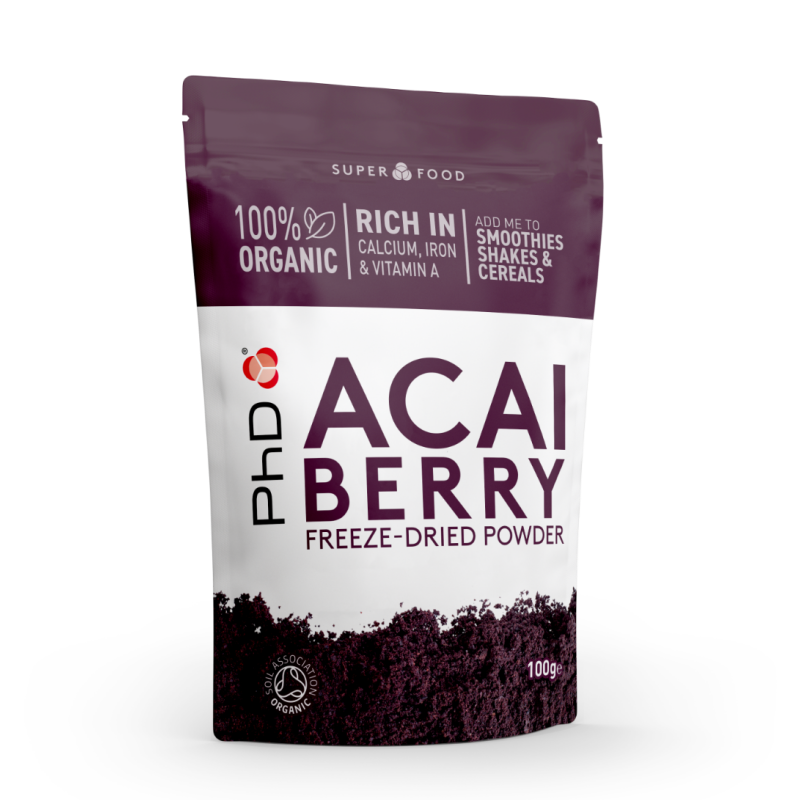 PHD Acai Berry Powder有機巴西莓粉- 100g - HALOHK