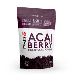 PHD Acai Berry Powder有機巴西莓粉- 100g - HALOHK