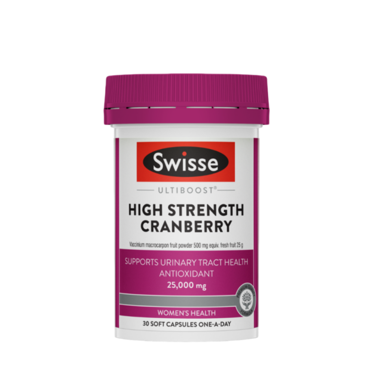 SWISSE斯維詩蔓越莓精華膠囊30粒 - HALOHK