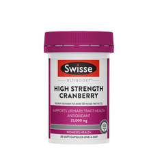 SWISSE斯維詩蔓越莓精華膠囊30粒 - HALOHK