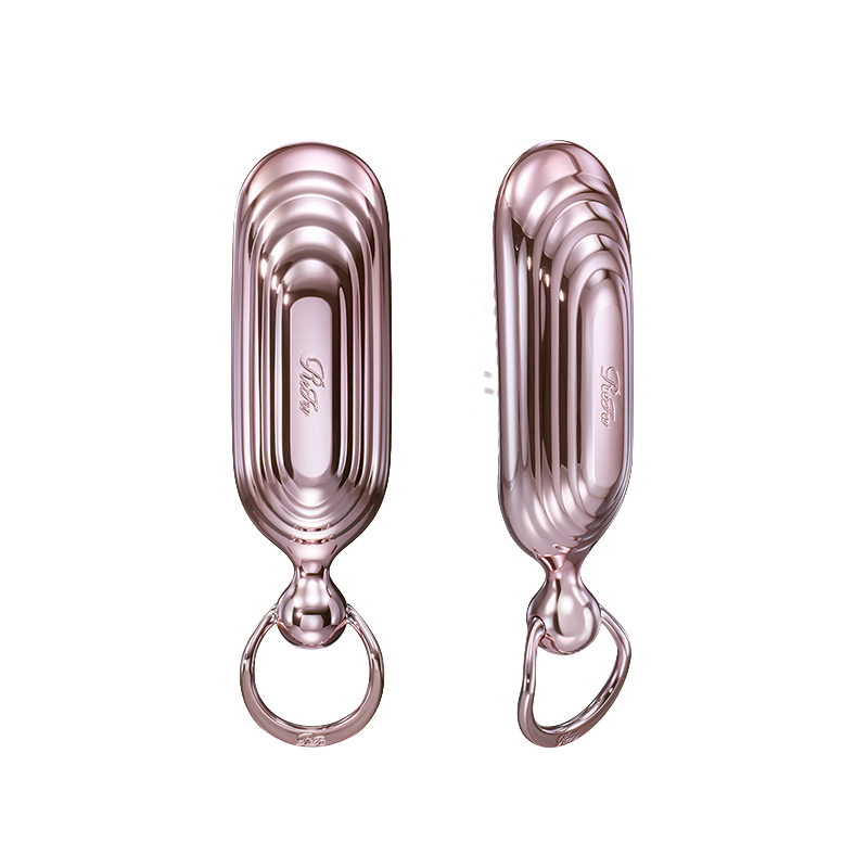 ReFa Shampoo Brush Milk 洗髮按摩梳 · 雙層山型結構深層淨化