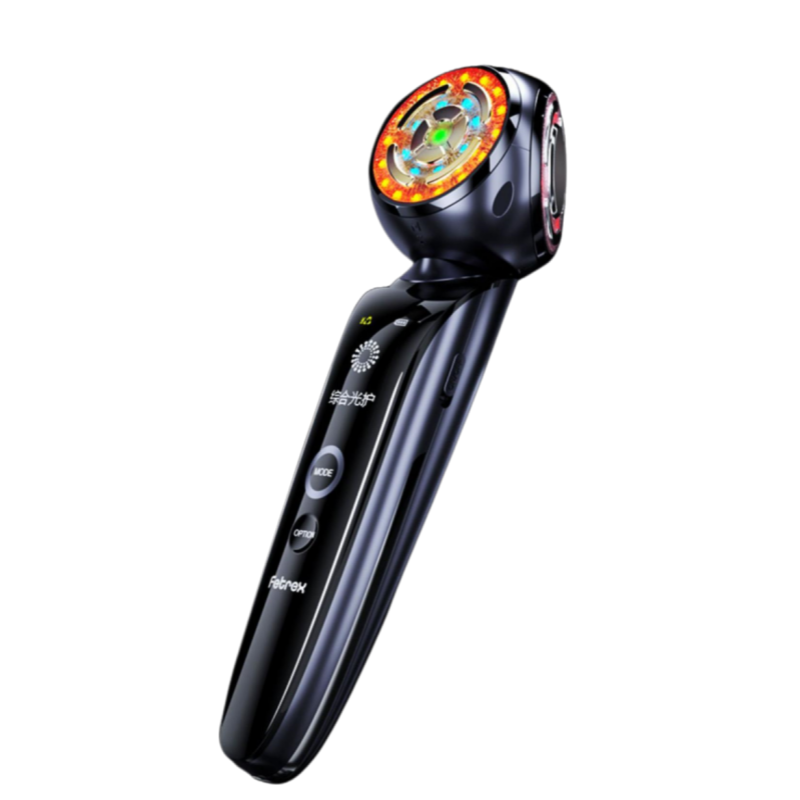 Fetrex 3X variable frequency radio frequency home beauty instrument reduces wrinkles, hides pores, moisturizes and tightens